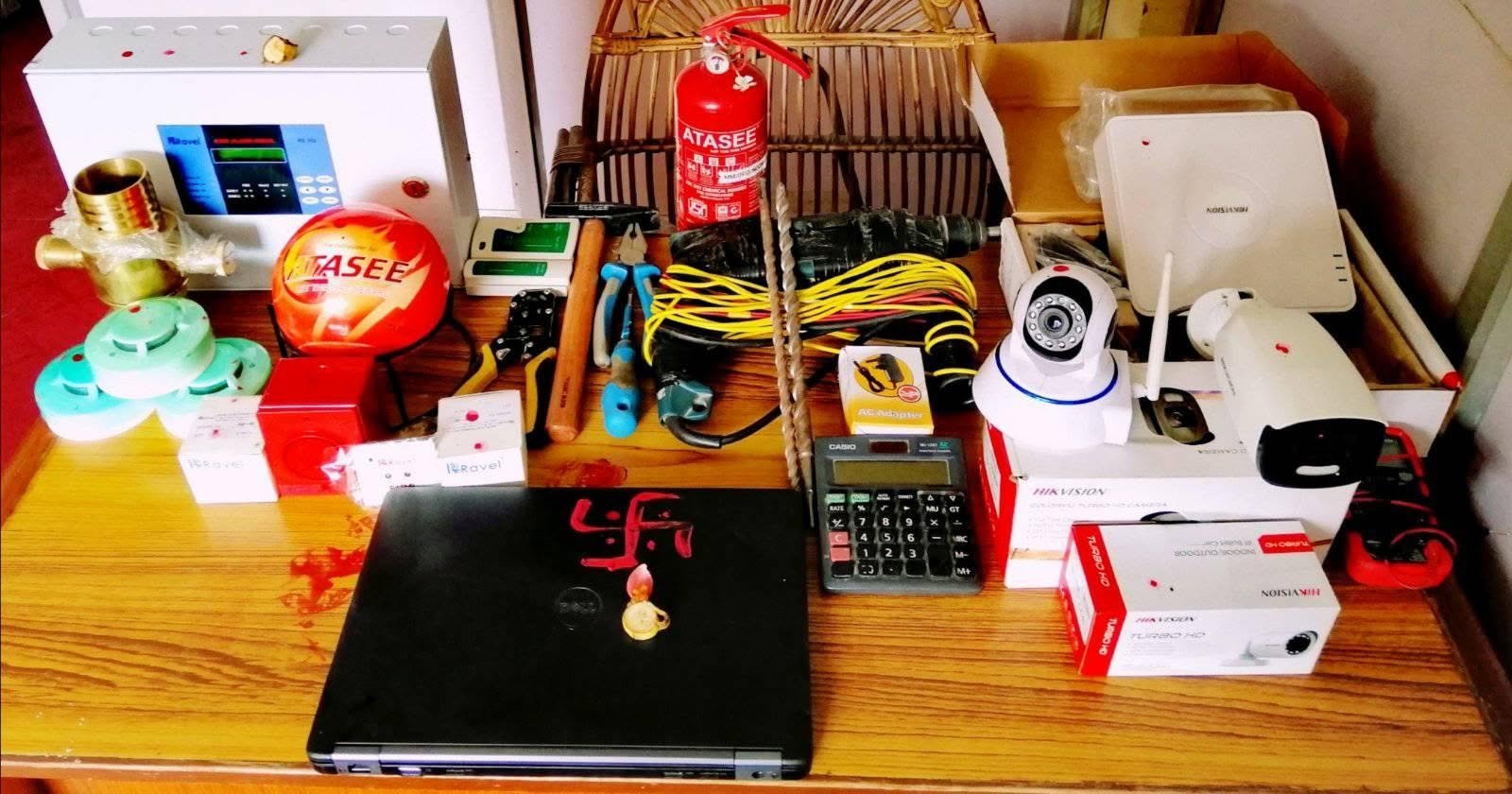State of the art fire
alarm systems and controls
